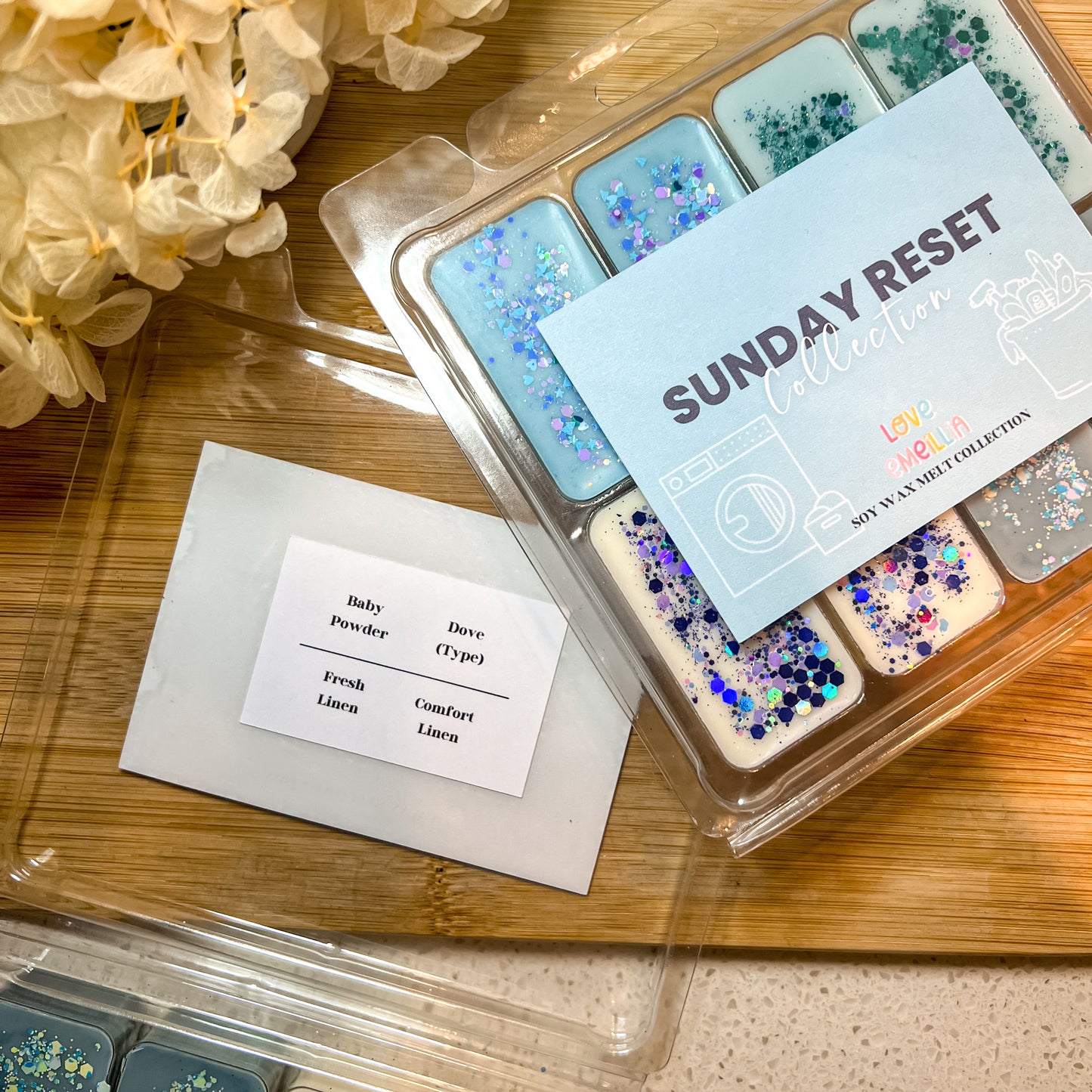 'Sunday Reset' Wax Melt Collection